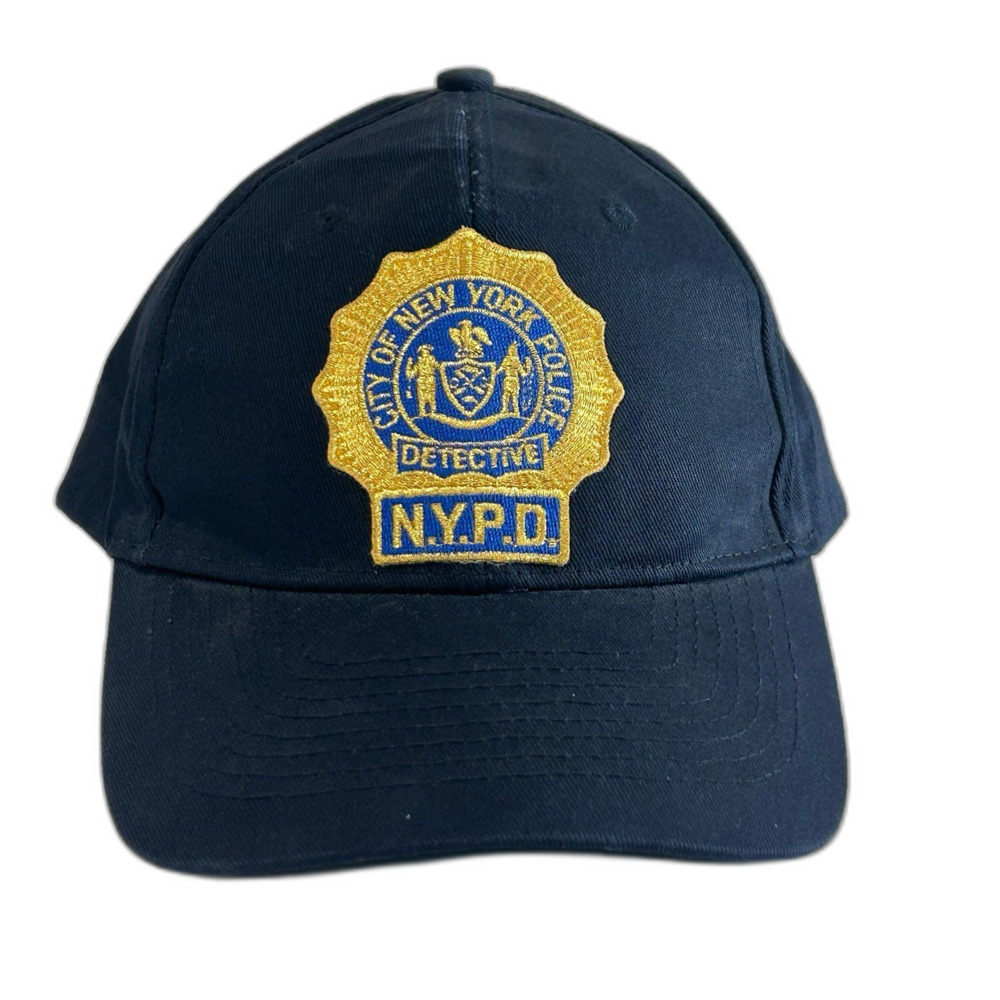 KC Cap Hat Unisex Snapback Adjustable Strap Navy City of NY Police Detective